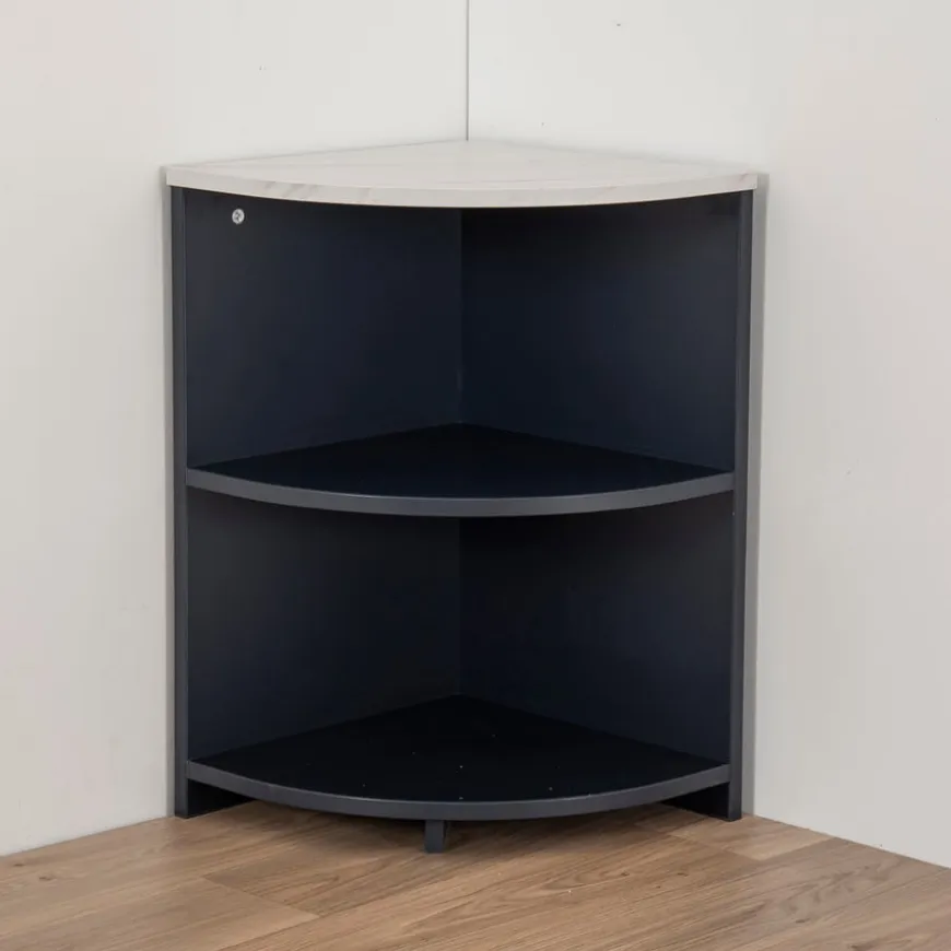 Modern Living Kitchen Corner Unit Navy