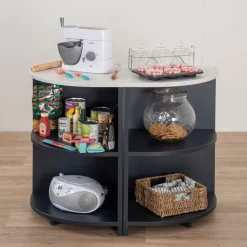 Modern Living Kitchen Corner Unit Navy