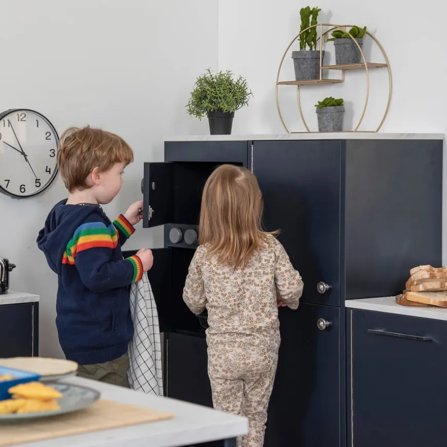 Modern Living Oven and Microwave Unit Navy