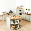 Modern Living Sink and Hob Unit Sage