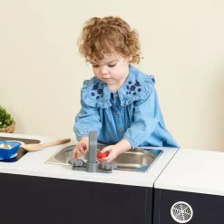 Modern Living Toddler Kitchen Set Navy 3 Piece