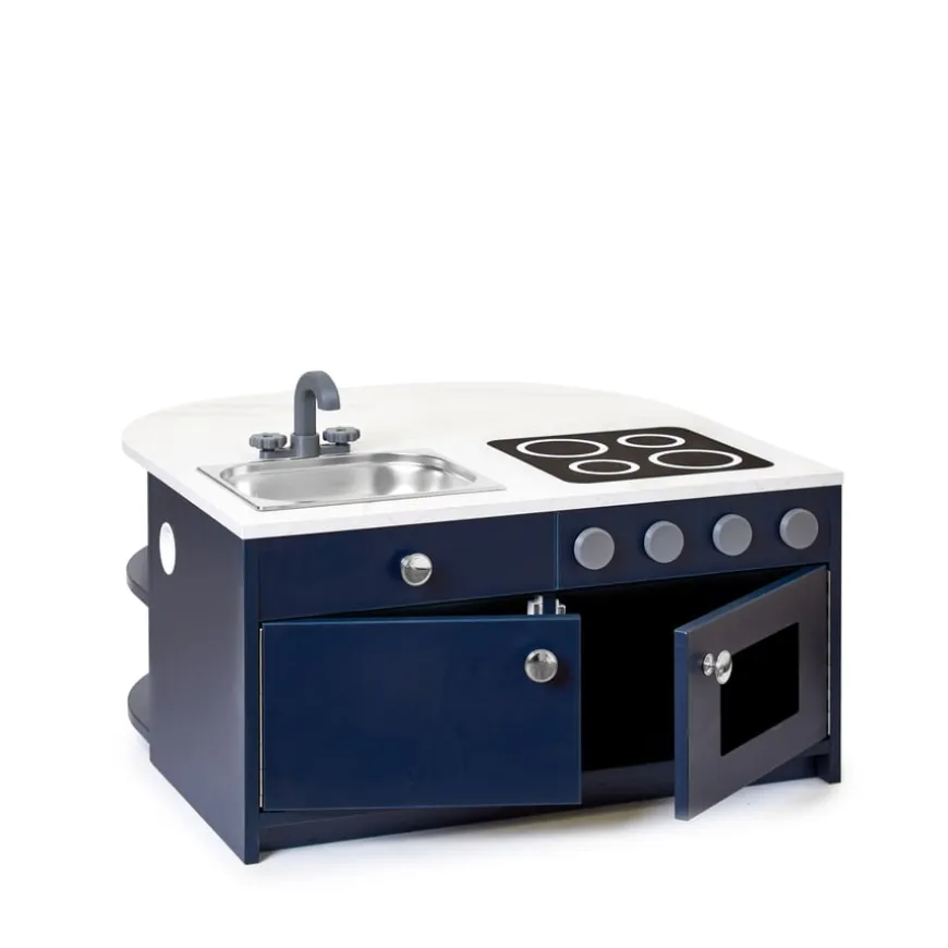 Modern Living Toddler Kitchen Set Navy 5 Piece
