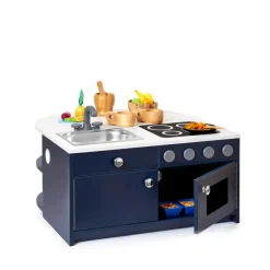 Modern Living Toddler Kitchen Set Navy 5 Piece