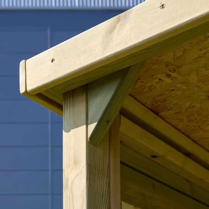 Modern Outdoor Role Play Wooden Kiosk
