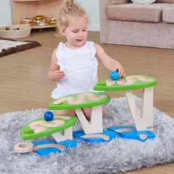 Modular Wooden Ball Run