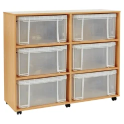 Monarch Mobile Storage Units W/ Boxes