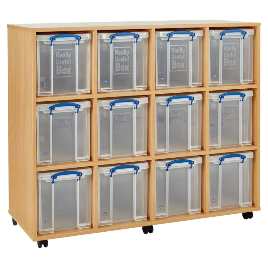Monarch Mobile Storage Units W/ Boxes