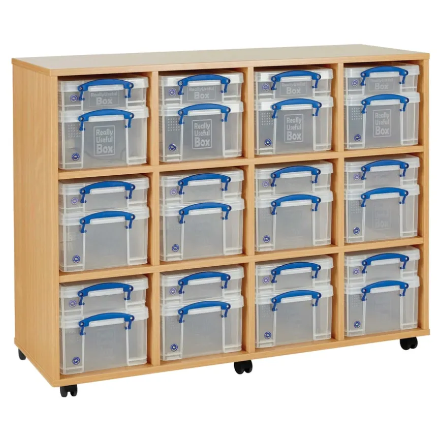 Monarch Mobile Storage Units W/ Boxes
