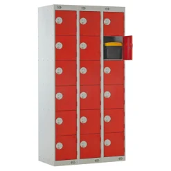 Moresecure School Lockers 300mm Nest of 3