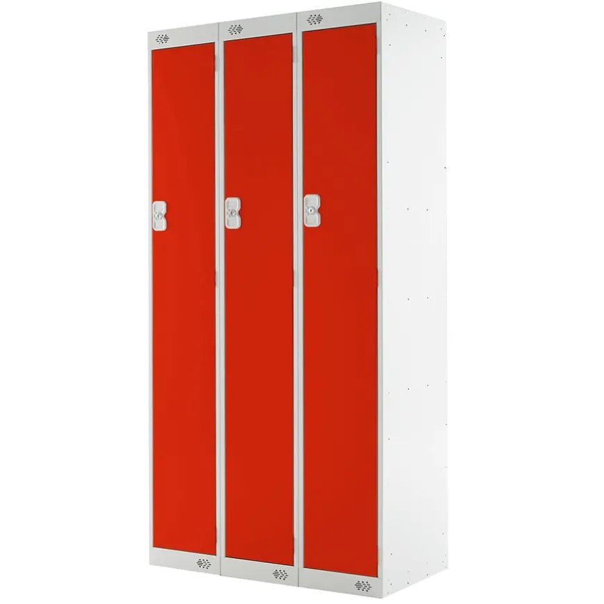 Moresecure School Lockers 300mm Nest of 3