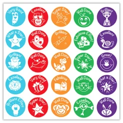 Motivational Reward Praise Stickers 1149pk