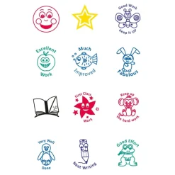 Motivational Stamps with Case 12pk