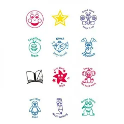 Motivational Stamps with Case 12pk