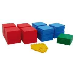Multi-Coloured Base Ten Class Set 184pcs