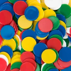 Multicoloured 20mm Plastic Counters