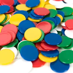 Multicoloured 20mm Plastic Counters