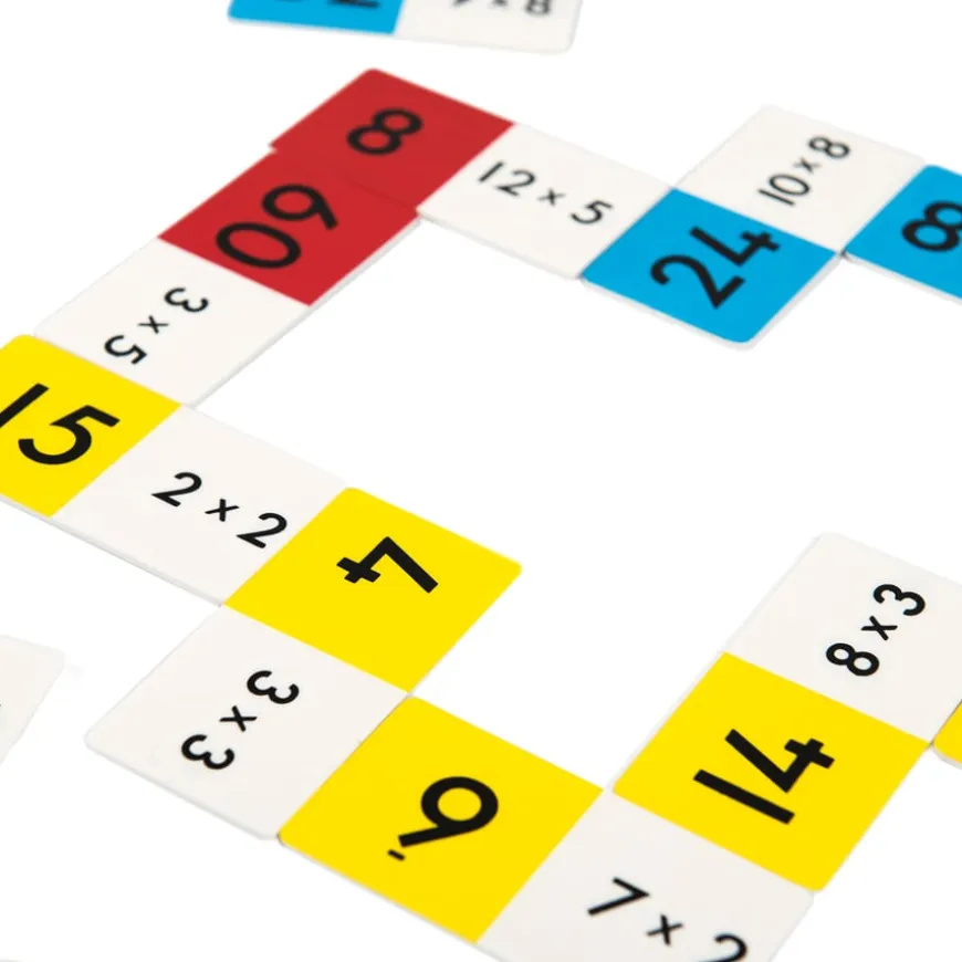 Multiplication Dominoes 96pcs