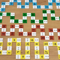 Multiplication Dominoes 96pcs