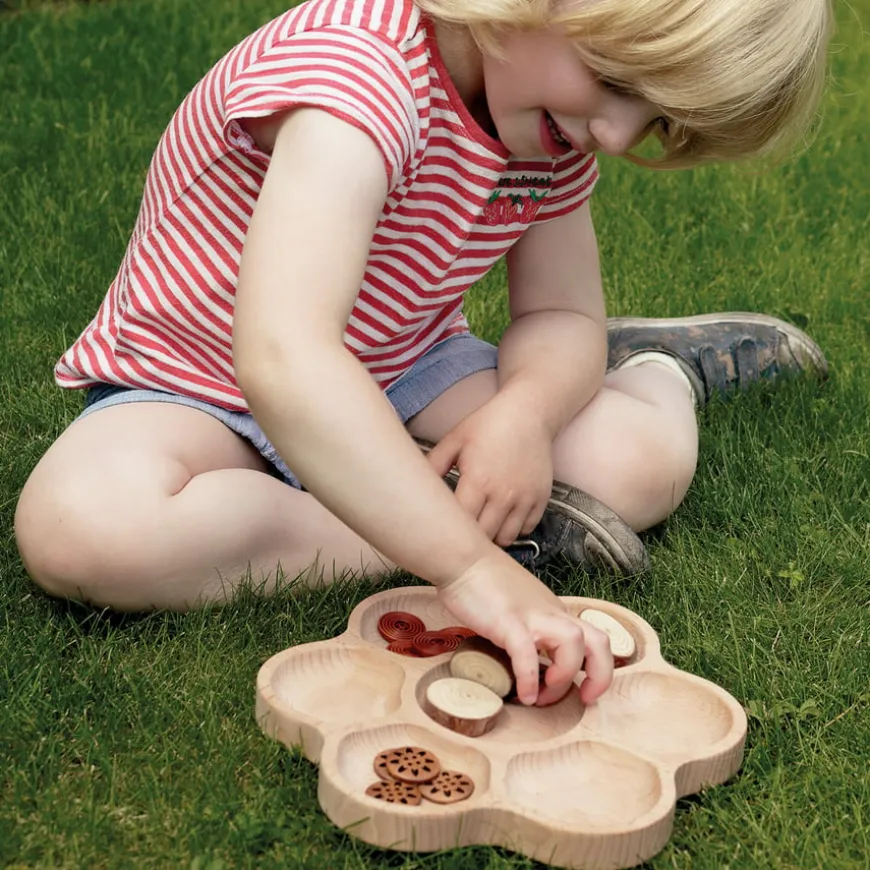 Natural Flower Sorting Tray