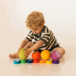 Natural Rubber Toddler Fruit & Veg Chewables