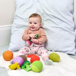 Natural Rubber Toddler Fruit & Veg Chewables