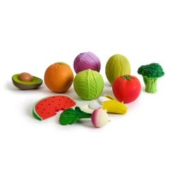 Natural Rubber Toddler Fruit & Veg Chewables