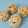 Natural Willow Balls 4pk