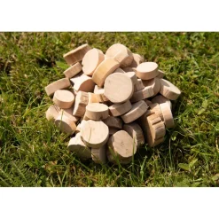 Natural Wood Craft Discs 1kg