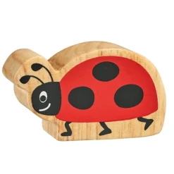Natural Wooden Small World Insect Collection 6pcs