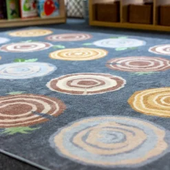 Natural World Tree Stump Placement Carpet
