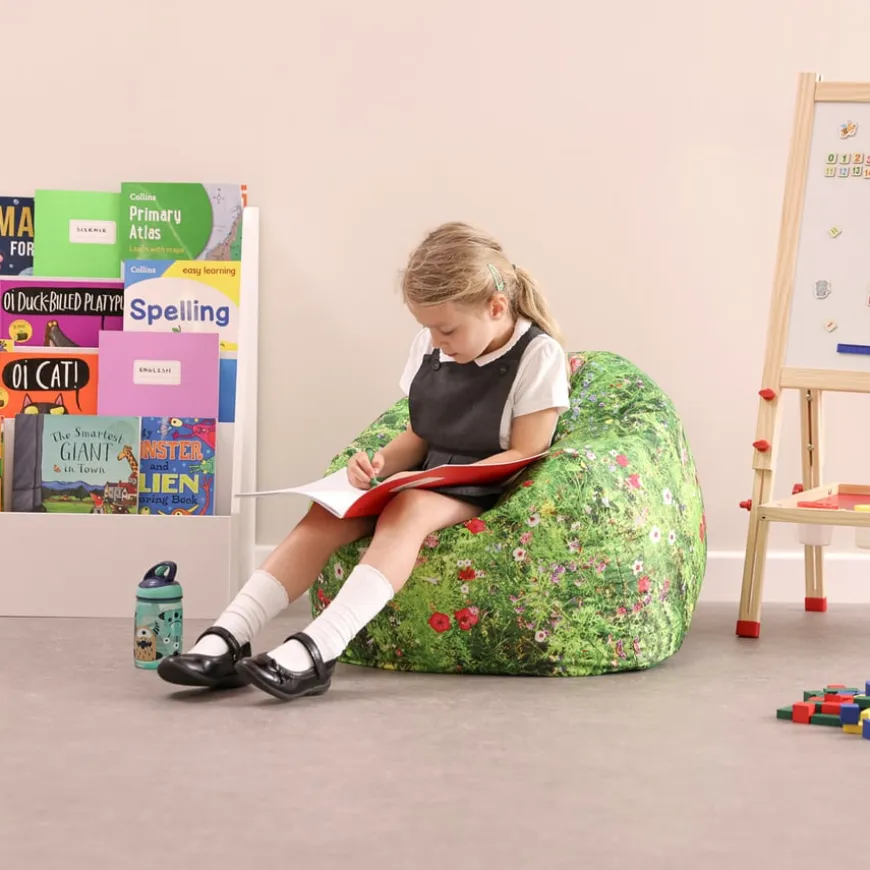 Nature Printed Children's Bean Bag