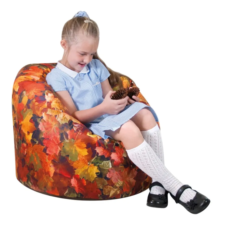 Nature Printed Children's Bean Bag