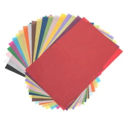 Non Bleed Tissue Paper Rolls Assorted 24pk