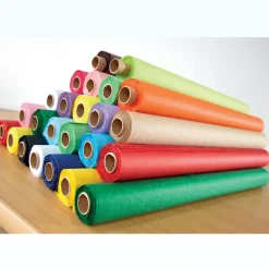 Non Bleed Tissue Paper Rolls Assorted 24pk