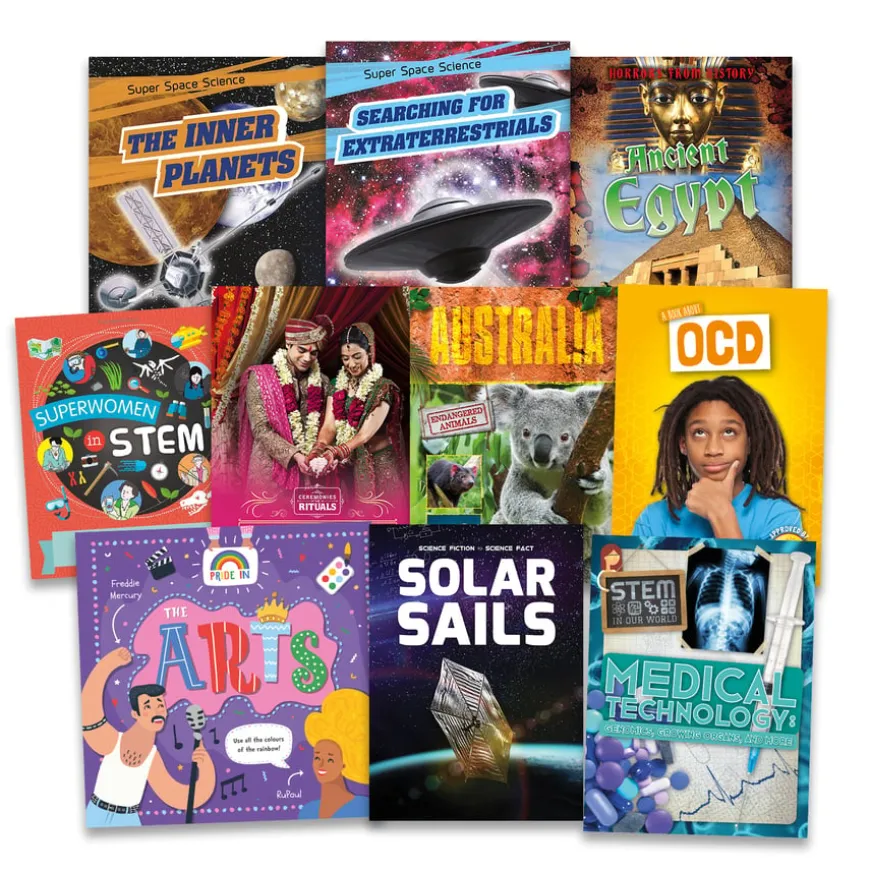 Non-Fiction Middle Accelerated Readers 10pk