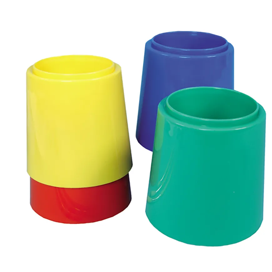 Non-Spill Stable Plastic Water Pots 4pk