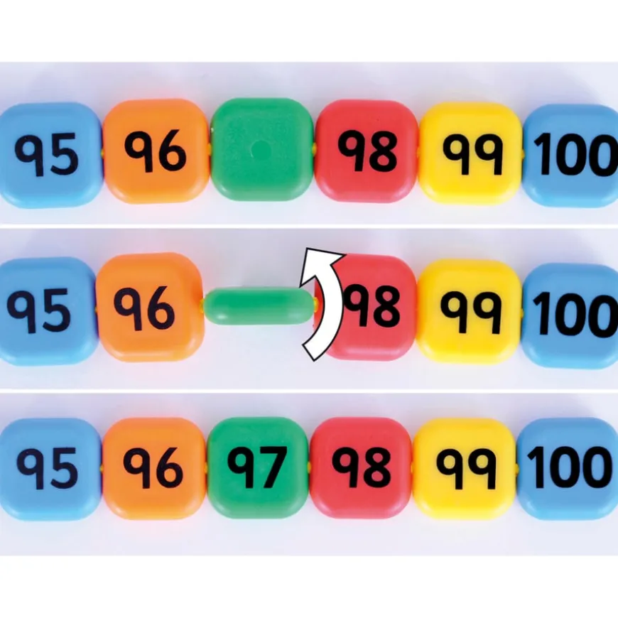 0-100 Number Beads Set