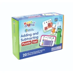 Numberblocks Adding & Subtracting Puzzle Set