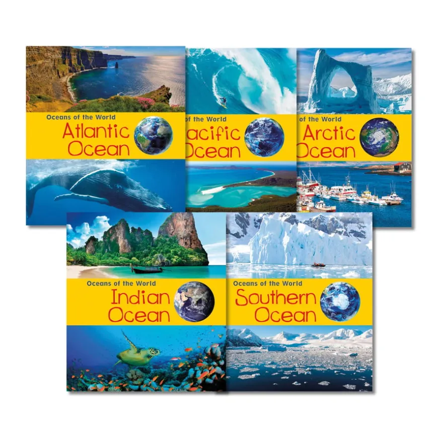 Oceans of the World Book Pack 5pk