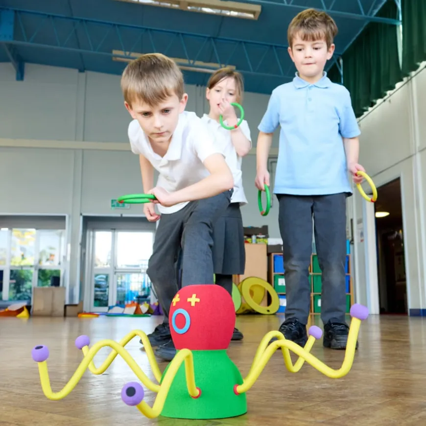 Octopus Throw Target with Hoops