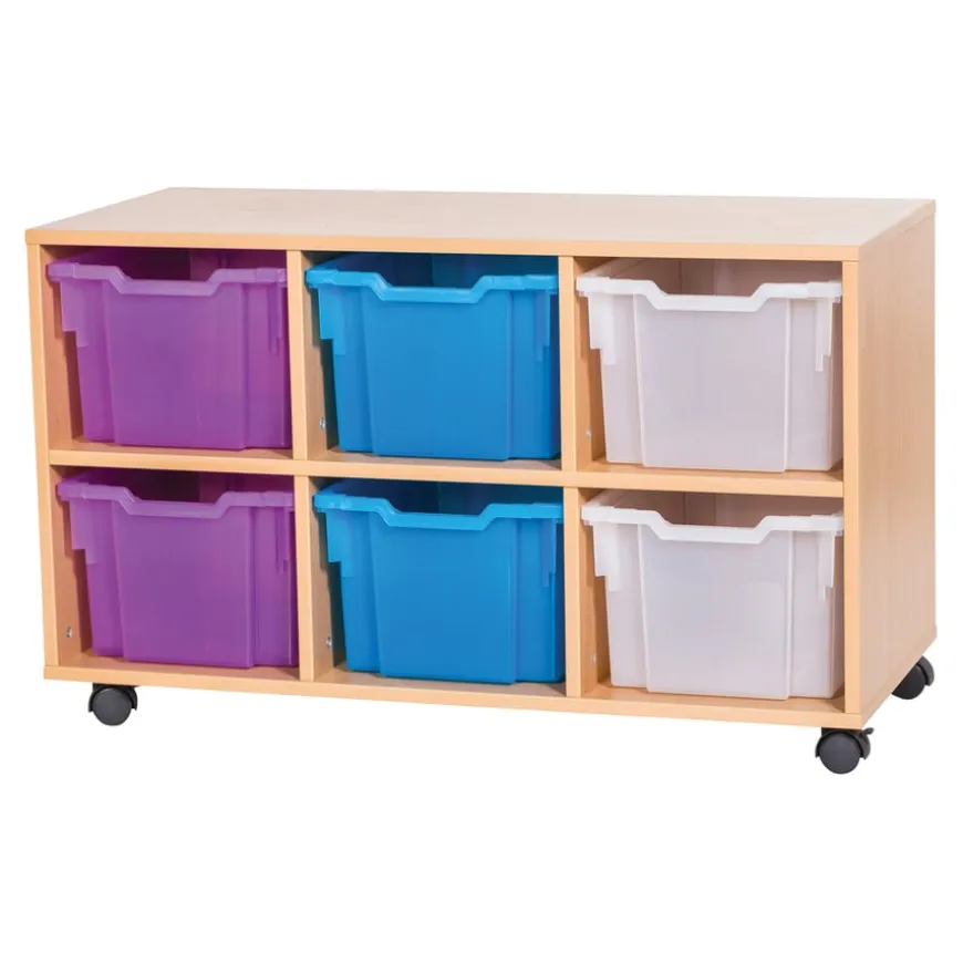 6 Open Tray Storage For Extra Deep Trays