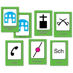 OS Map Symbol Activity Cards A6 32pk
