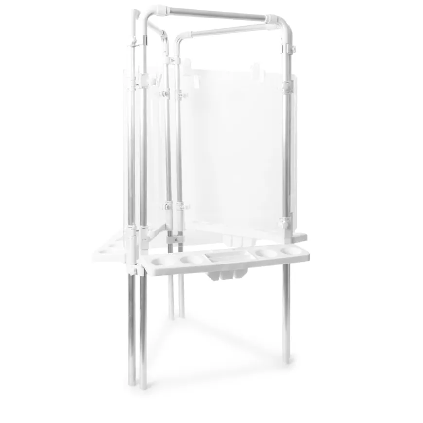Outdoor Easy Clean Multi-Panel Acrylic Art Easels