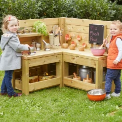 Outdoor Economy Corner Kitchen