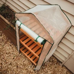 Outdoor Greenhouse with Cover H122 x W67 x D47cm