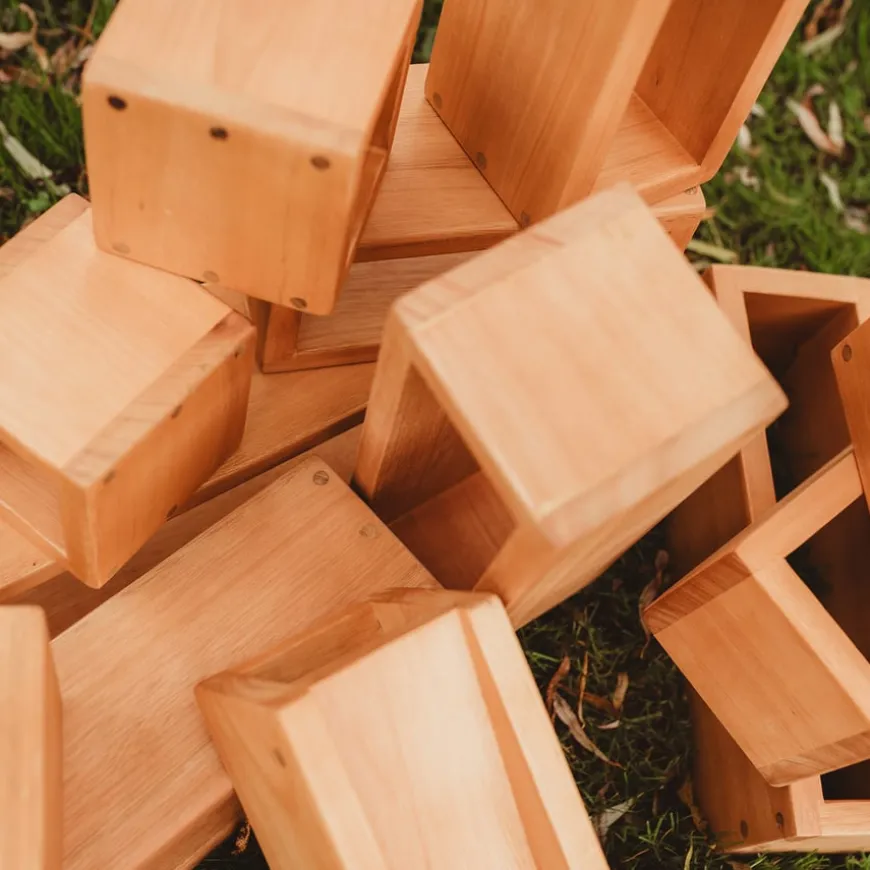 Outdoor Hollow Building Blocks 24pk