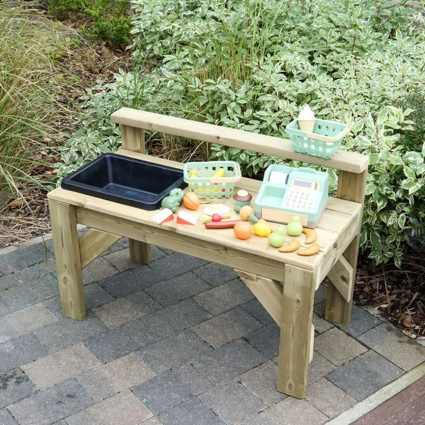 Outdoor Messy Play Wooden Workbench