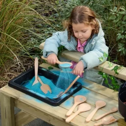 Outdoor Messy Play Wooden Workbench