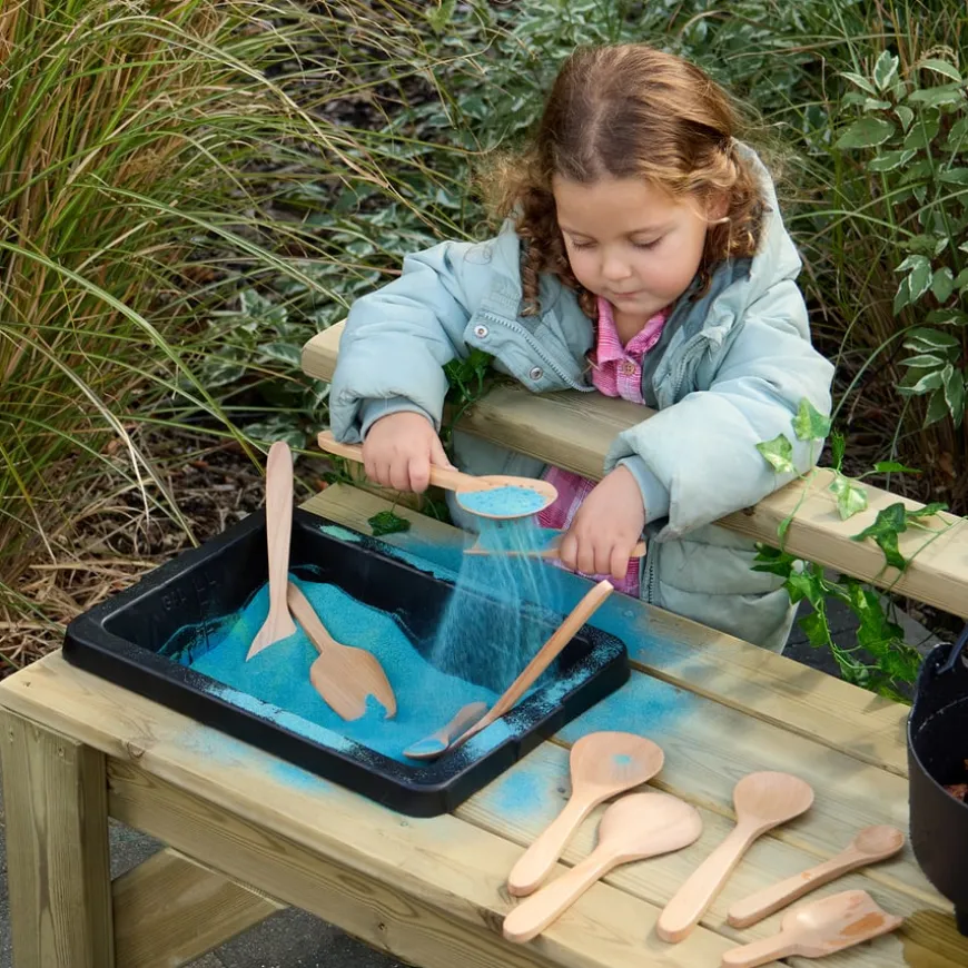 Outdoor Messy Play Wooden Workbench