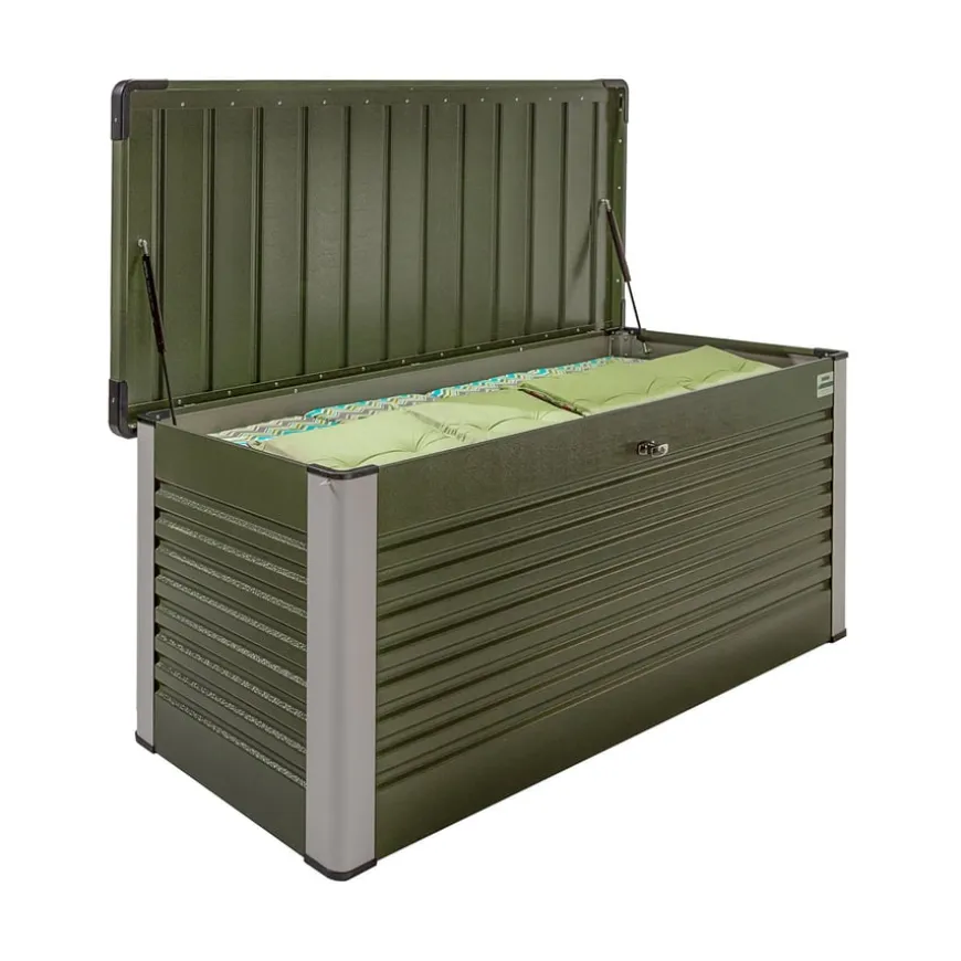 Outdoor Metal Lockable Storage Chest
